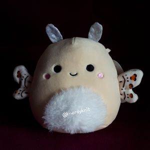 5" Berit the Moth Squishmallow - Tag Stain